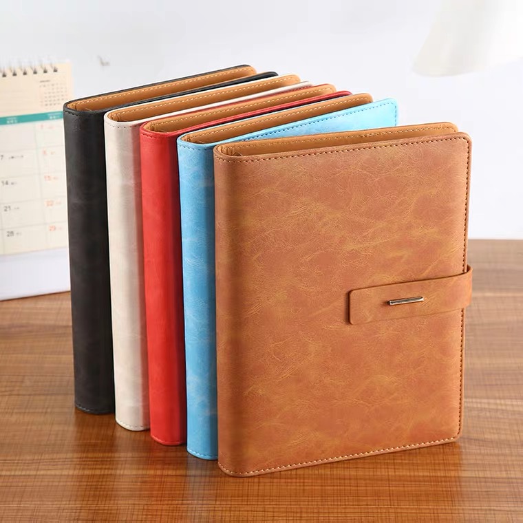 Custom PU LEATHER journals 