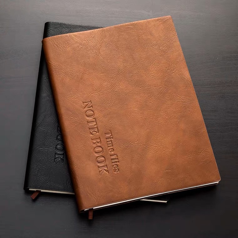 Custom soft cover pu leather notebook