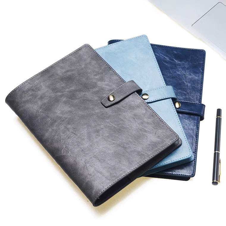 Ring binder business notebook