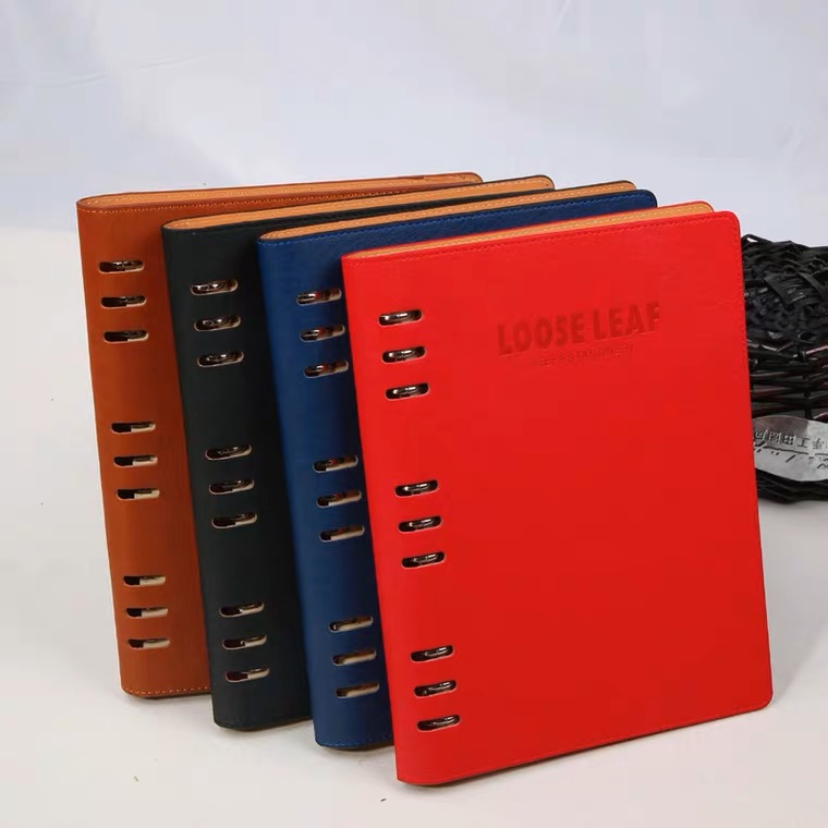 A5 loose leaves business notebook